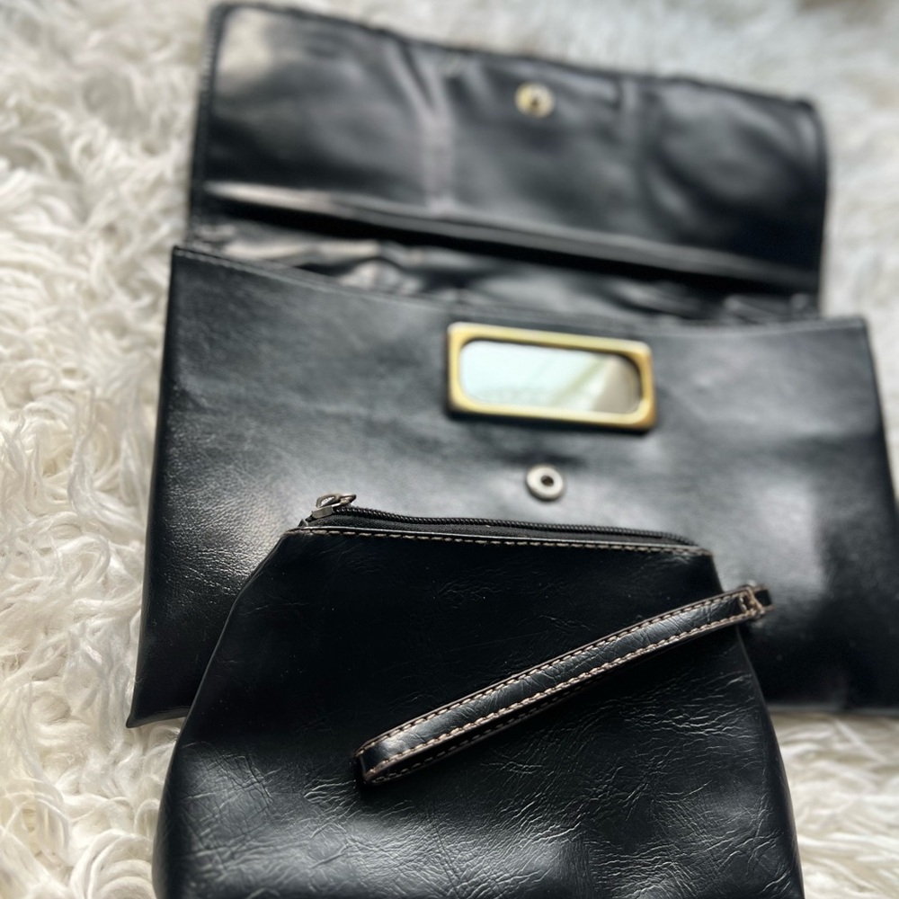 VTG ROME LEATHER CLUTCH